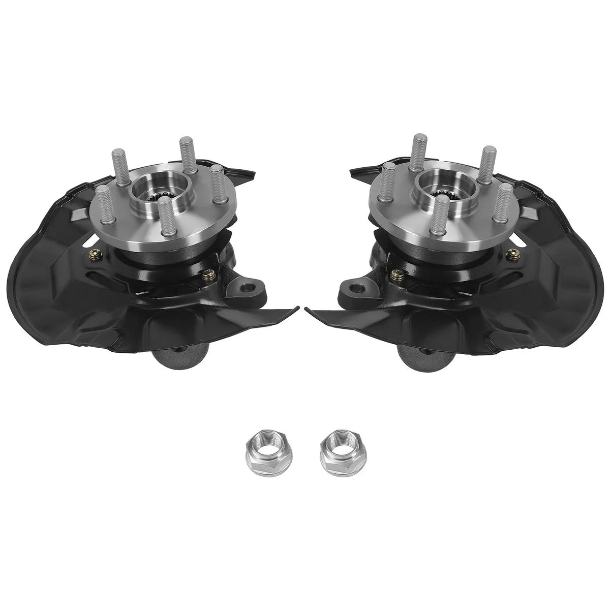 2 Wheel Bearing Hub Knuckle Assembly for Toyota Matrix (2003–2008) FWD