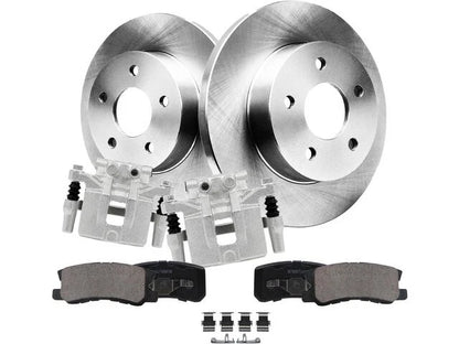 Set of 4 Brake Pads and Rotors for Mitsubishi Outlander (41537CTDM)