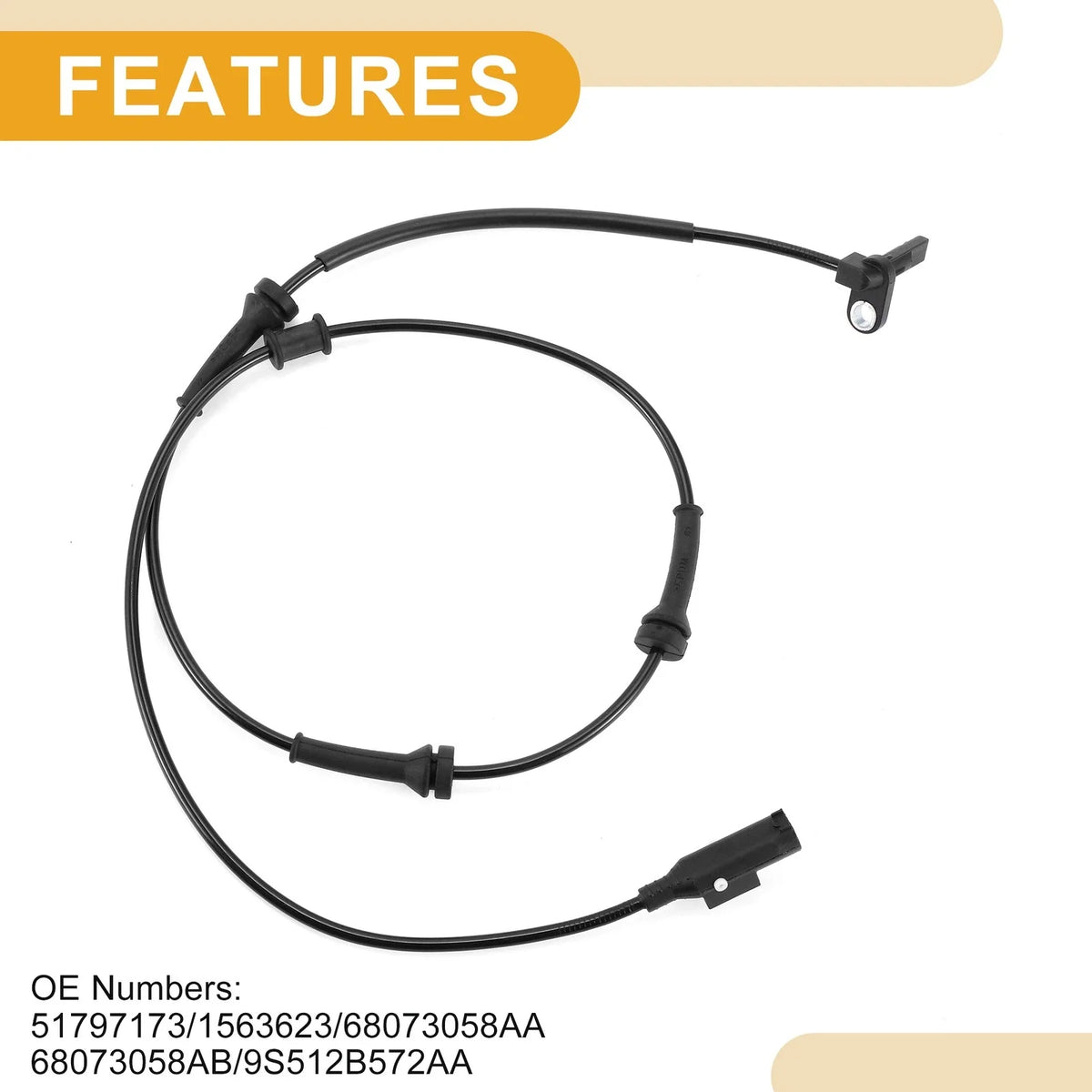 ABS Wheel Speed Sensor for Ford KA (2008–2016) No. 51797173/1563623