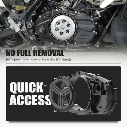 Quick-Access Clutch Cover for Yamaha Banshee 350 (1987–2006)