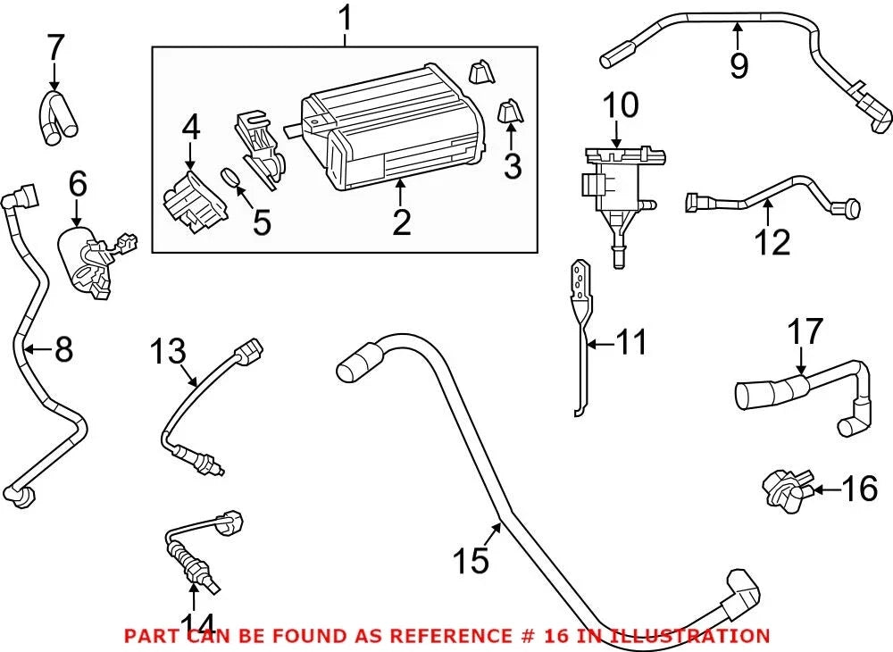 PCV Valve for Chrysler Dodge Jeep Ram 3.2L 3.6L V6 (2011–2023)
