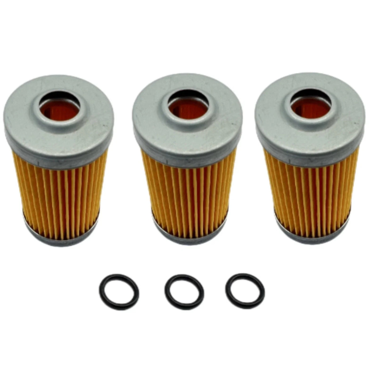 3Pcs Fuel Filter for Yanmar 3YM30 3GMF 3GM30 2GM 1GM10 2GM20 2QM 2YM15 (–)