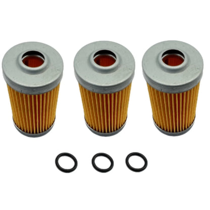 3Pcs Fuel Filter for Yanmar 3YM30 3GMF 3GM30 2GM 1GM10 2GM20 2QM 2YM15 (–)