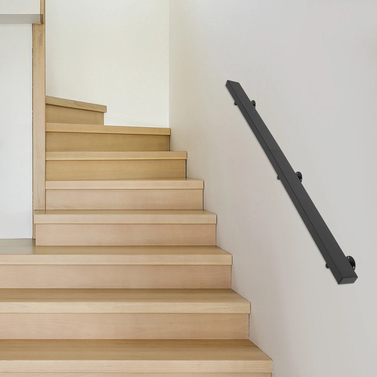 Stainless Steel Stair Railing Kit for Indoor & Outdoor Staircase