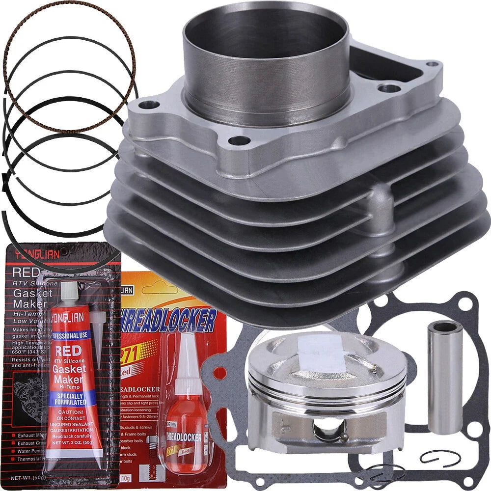 Cylinder Piston Head Gasket Kit for Honda Sportrax 300 TRX300EX TRX300X (2001–2007)