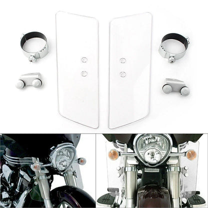 Fork Deflectors for Honda Kawasaki Suzuki Yamaha Shadow A (MEM5804)