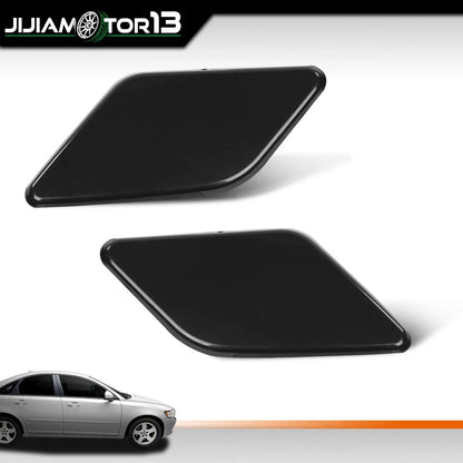 Headlight Washer Cover Set for Volvo S40 V50 (2008–2012) 39886397 39886377