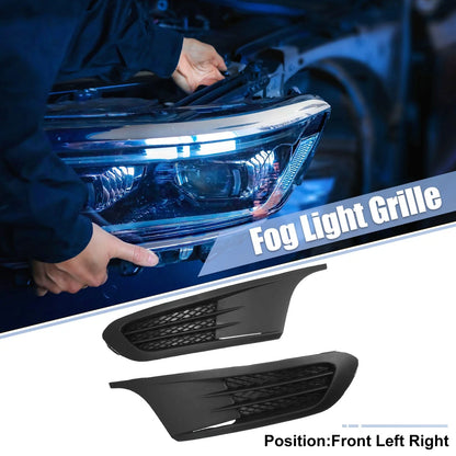 1 Pair Front Fog Light Grille Cover Trim for Volkswagen Jetta (2011–2018)