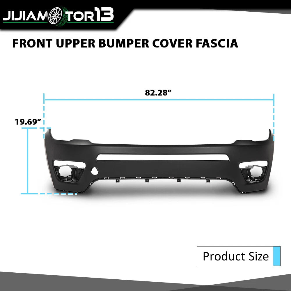 Front Upper Bumper Cover Fascia for Jeep Compass (2017–2021) - CH1014124, jijia0324-1