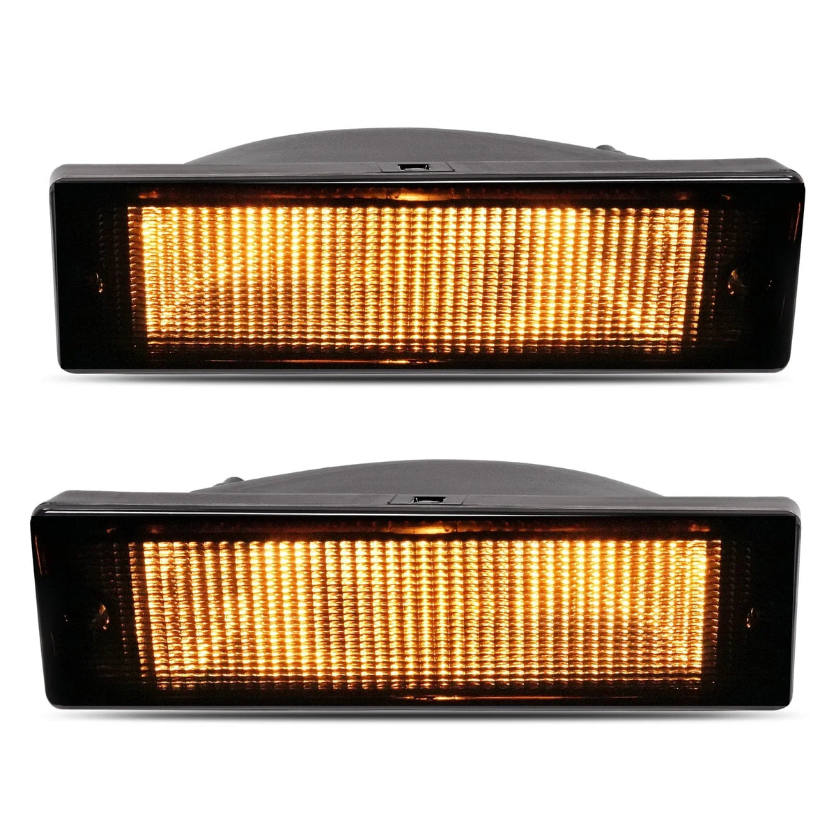 Set of 2 Smoke Turn Signal Lights for Nissan D21 Pathfinder (1988–1997)