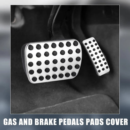 2X Gas Brake Pedal Pads Cover for Mercedes-Benz GLE GLS ML GL 350 (2013–2019)