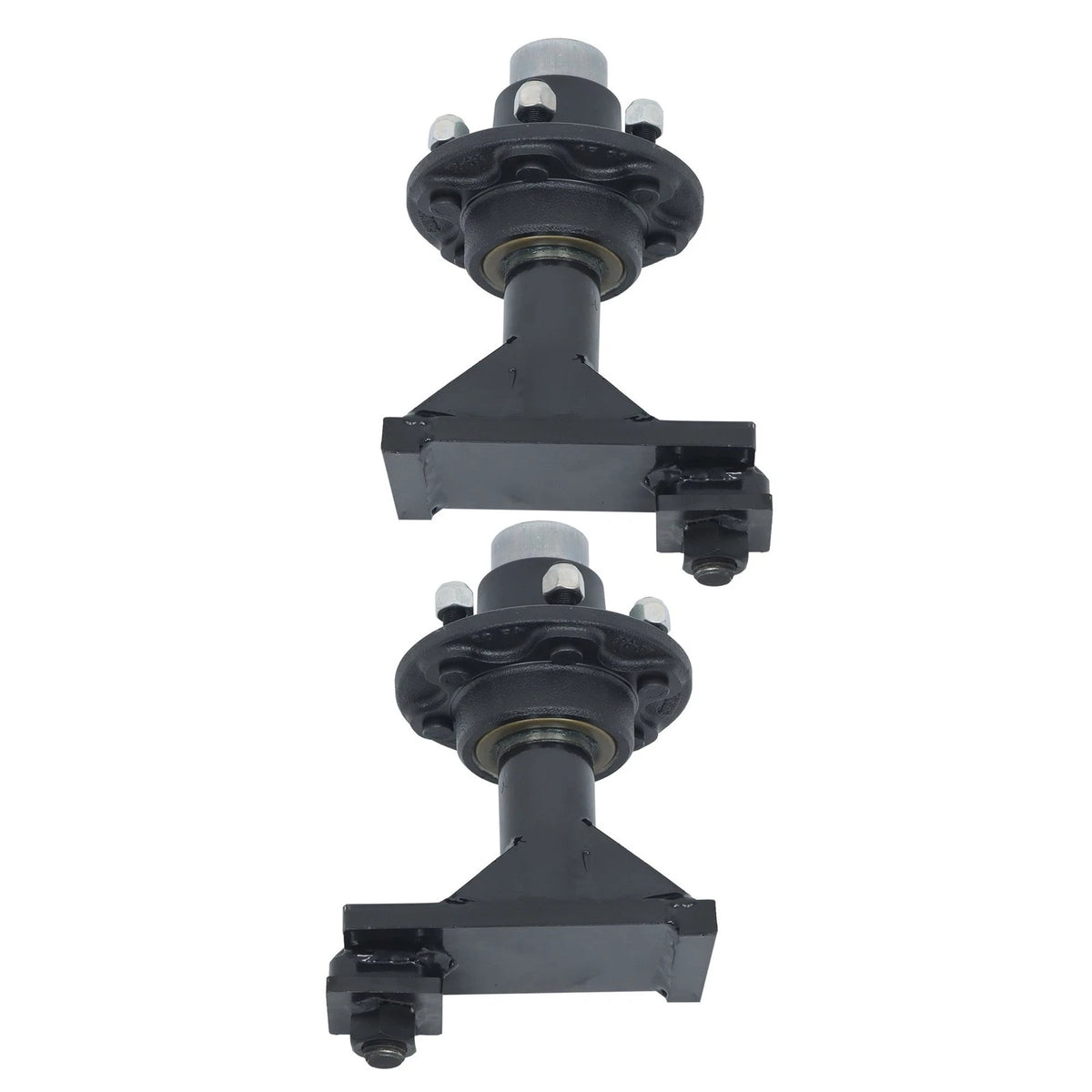 Set of 4 Shipping Container Wheels & Bolt-On Spindle Kit for BCK57002K