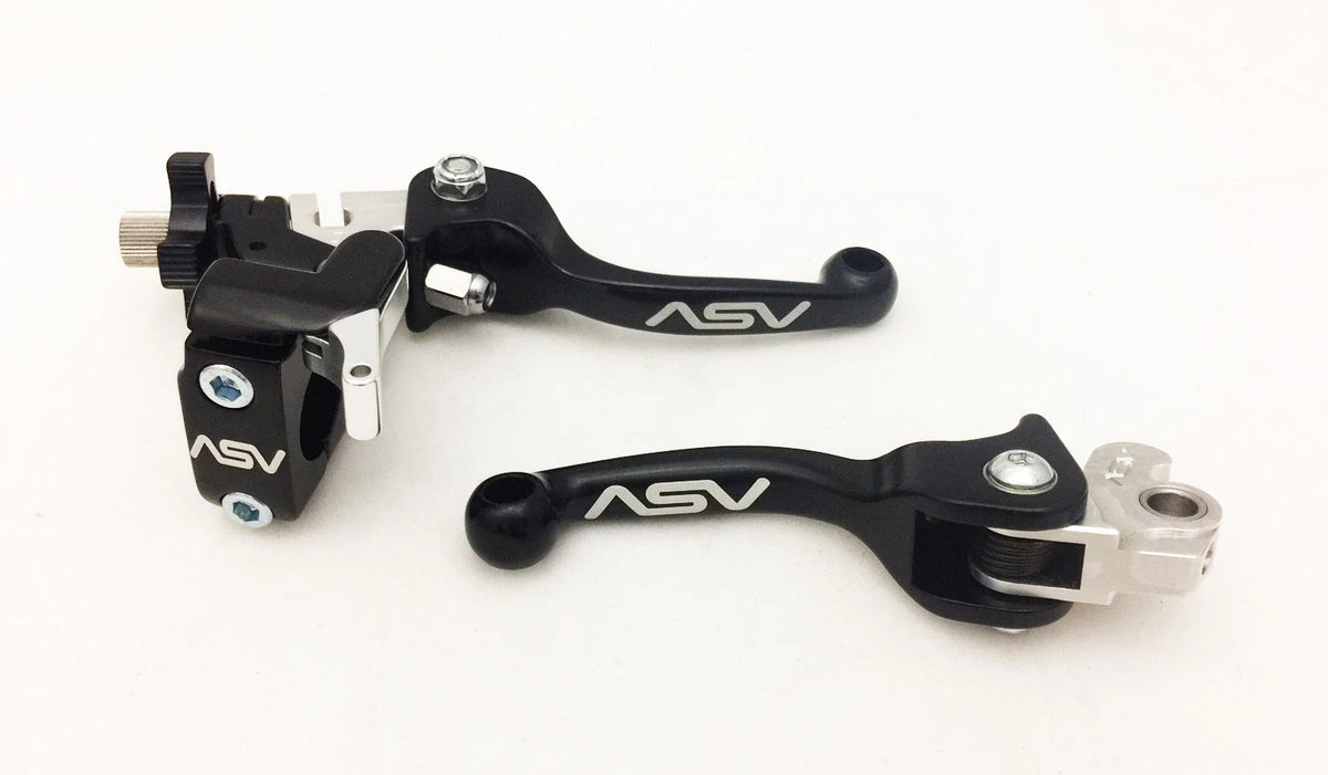 ASV F3 Shorty Brake Clutch Perch Levers for Honda CRF 150R 250R 250X (2007–2023)