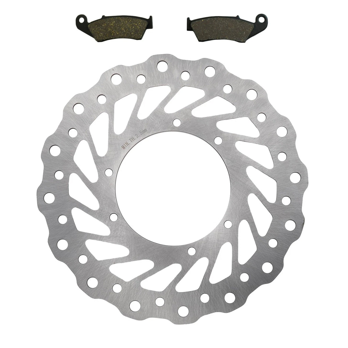 Front Brake Rotor & Semi-Metallic Brake Pads for Honda CRF250X (2004–2017) FS-2054W FS-437c