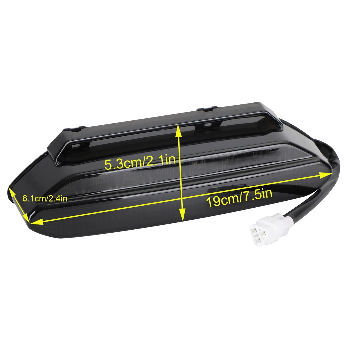 LED Tail Light Taillight for Yamaha YFZ450 (2006–2009) TL-489-Black