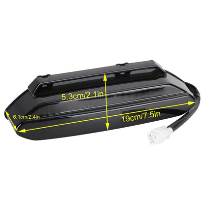 LED Tail Light Taillight for Yamaha YFZ450 (2006–2009) TL-489-Black