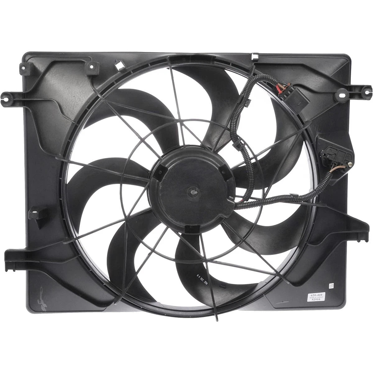 Cooling Fan Assembly for Hyundai Genesis Coupe (2010–2012) 620-444, CF16068, FA70477