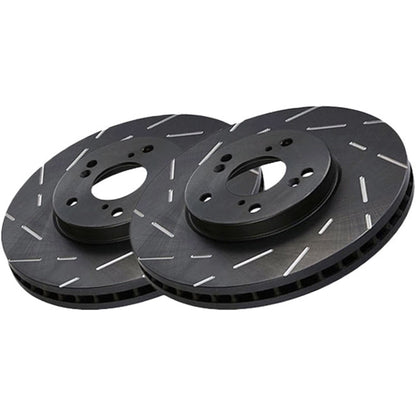 Set of 2 Rear Brake Discs for Scion tC, Toyota Matrix, Pontiac Vibe