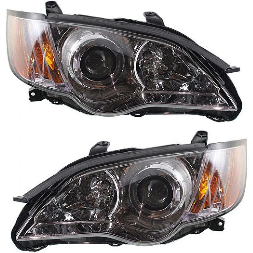 Headlight Pair for Subaru Legacy (2008–2009) PLX-M1-319-1120L-AFD, SU2502130, SU2503130