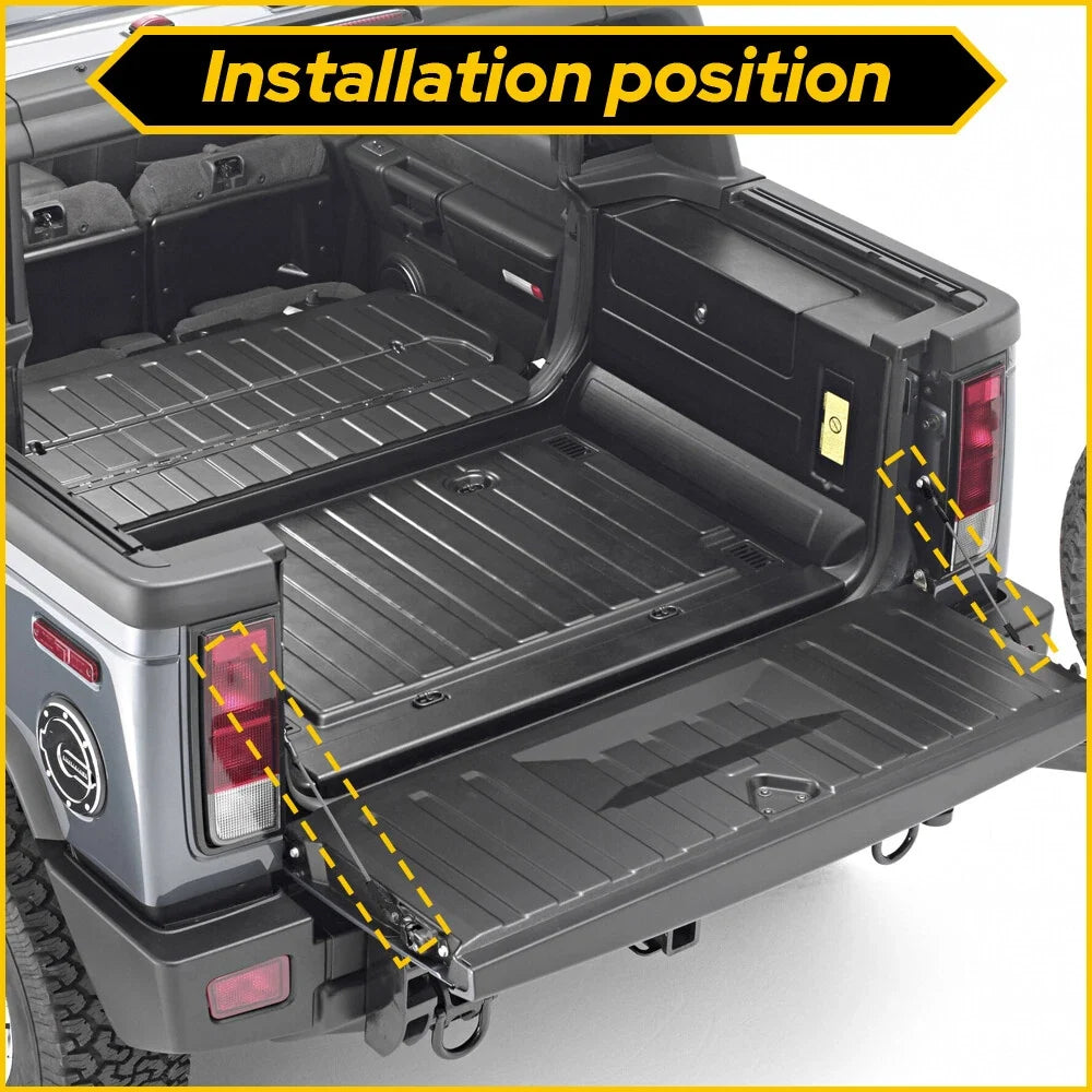 Tailgate Cable Set for Chevy Silverado 1500 (1999–2006) - Driver & Passenger Side