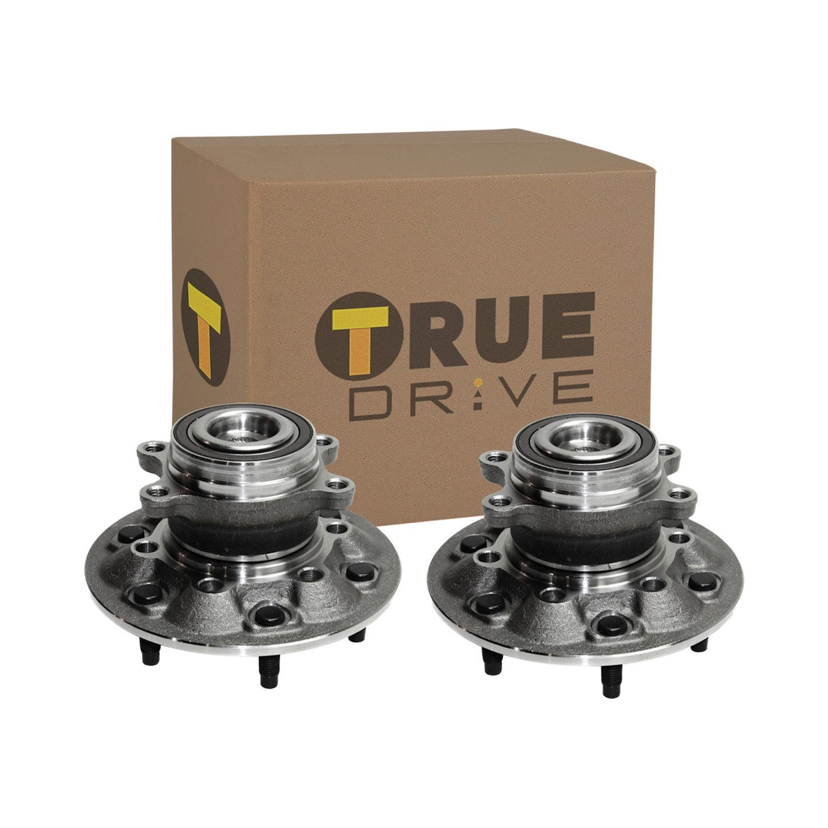 Wheel Hubs for Chevrolet Colorado (2009–2012) Front Left & Right with Bearing RWD