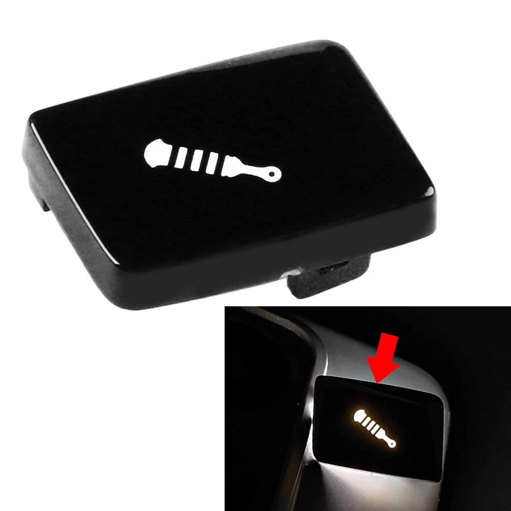 1X Gear Damper Control Button Cover for BMW M4 F82 (2015–2020) Black