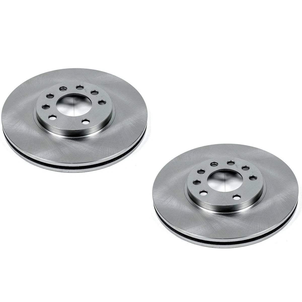 Set of 2 Powerstop Brake Discs for Saab 9-5 (1997–2009) SET-P15EBR613-2