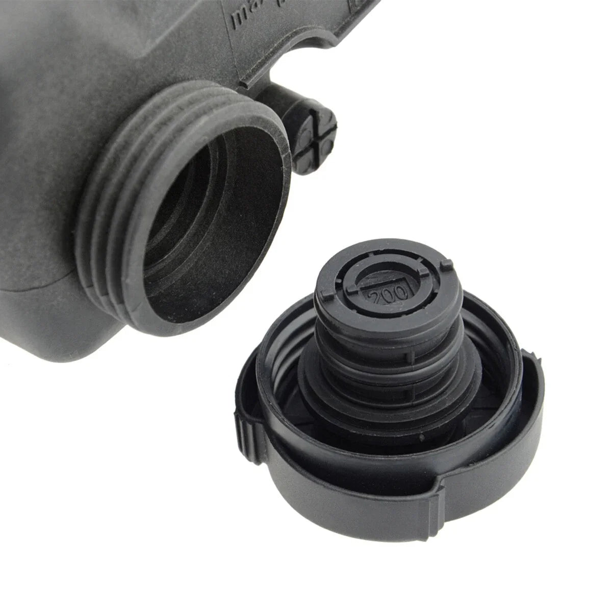 Engine Coolant Recovery Tank with Cap for BMW 525i 528i 530i (1997–2003)