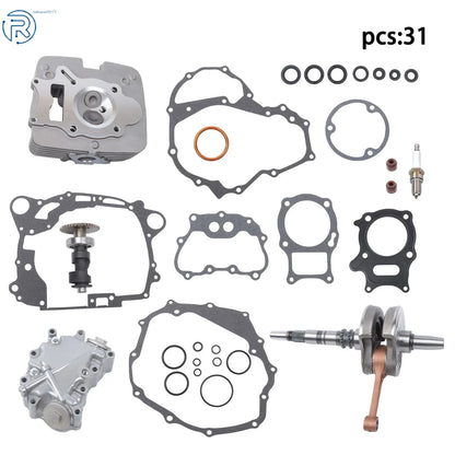 Engine Crankshaft, Cylinder Head, Oil Seal, Camshaft for Honda TRX250