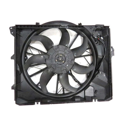 Cooling Fan Assembly for BMW 328i 128i (2007–2013) 19-25198AN, 17427562080