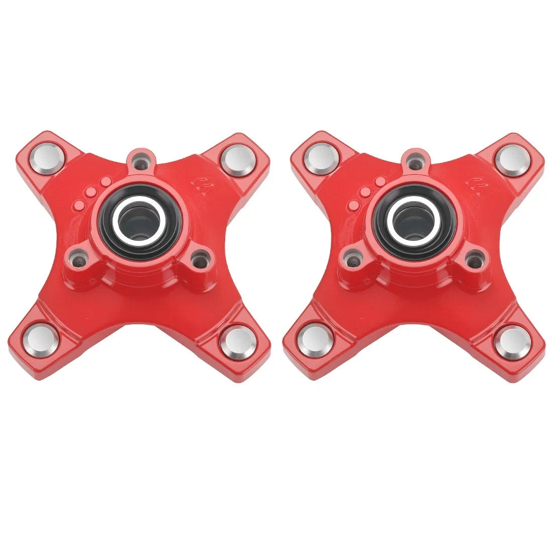 Set of 2 Front Left & Right Wheel Hubs for Honda Sportrax 250 TRX250EX (2001–2008)