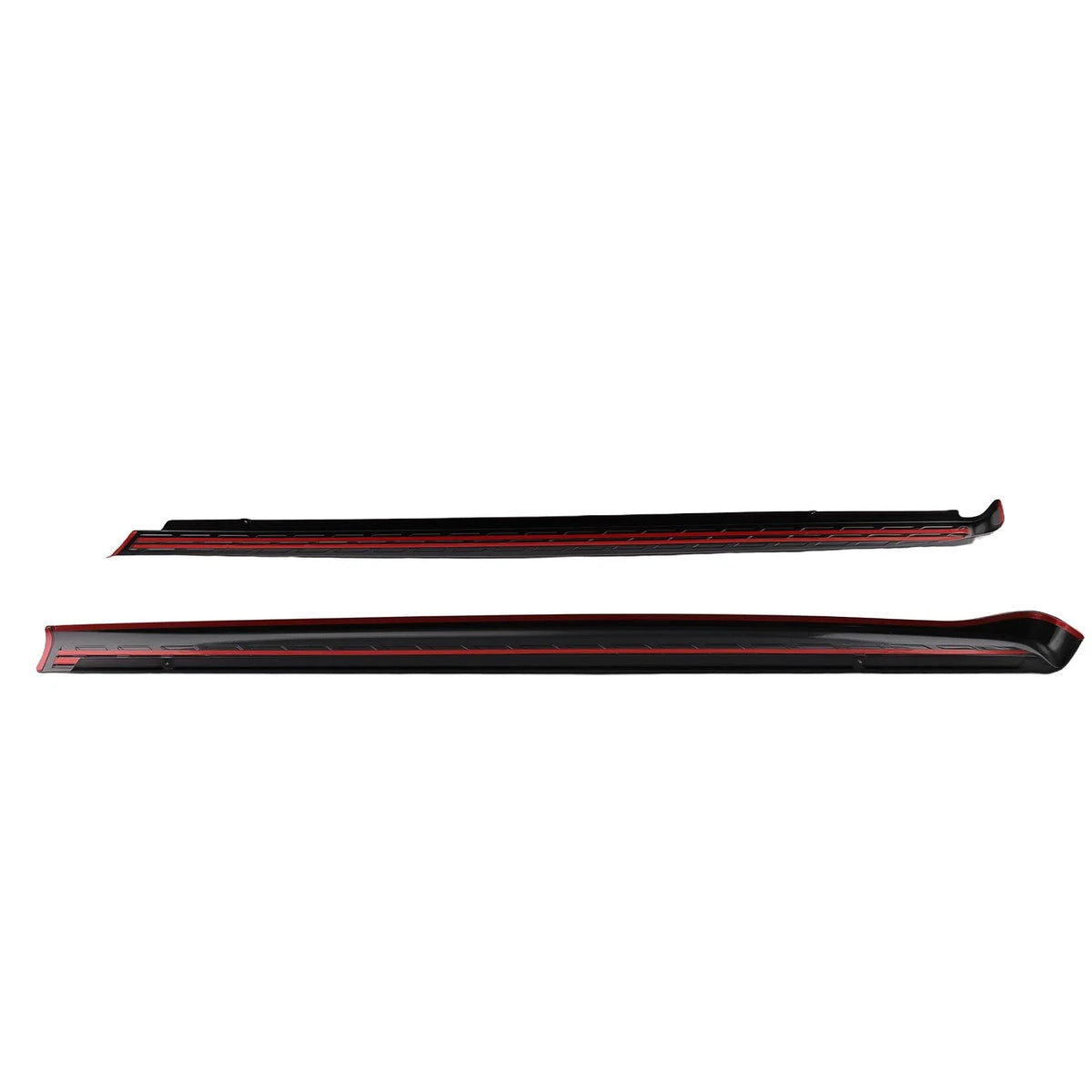 Set of 2 Bed Rail Cover Caps for Chevy Silverado 1500 (2007–2013) 7241104 Black