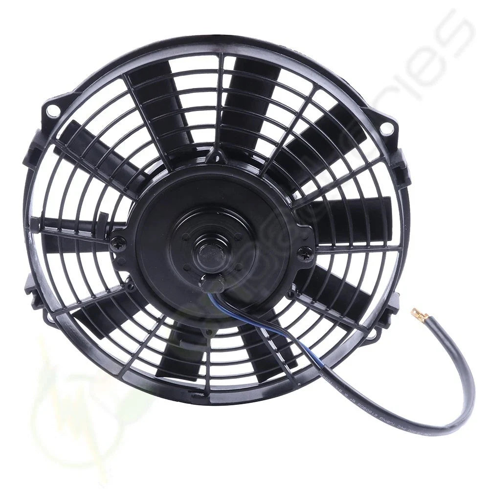 2X 9" Radiator Condenser Cooling Fan for Acura Integra (1990–2001)