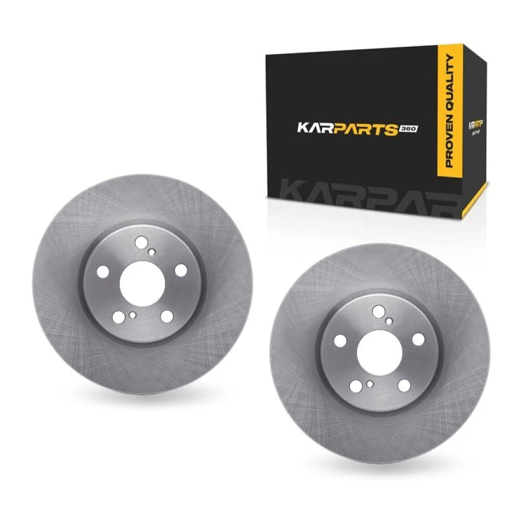 Set of 2 Disc Brake Rotors for Scion xD (2008–2014) ALX-PAU-DF-6002-76080-CLA2