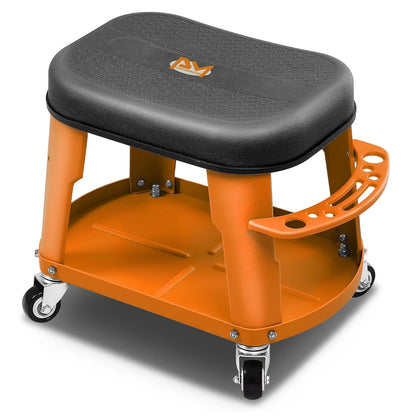 Mechanics Roller Seat for Universal Use (16.14x10.62x13.78in, 300lbs)