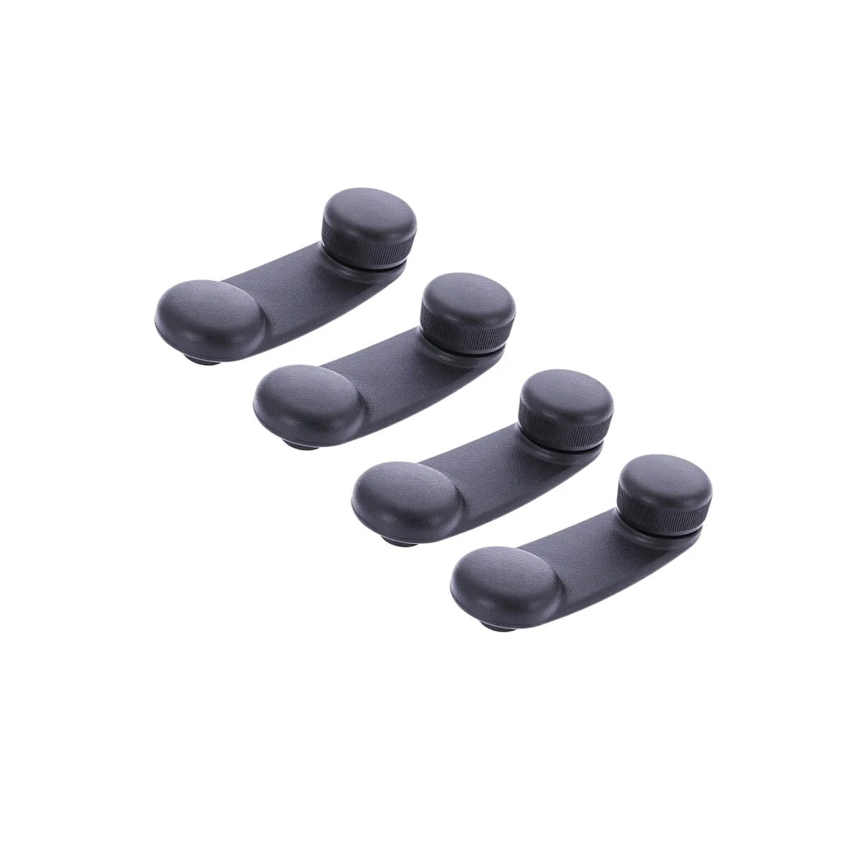 Set of 4 Window Cranks for Dodge Caliber (2007–2012) - 18025653, FW80XDV, FW801DABLK, FW801DV