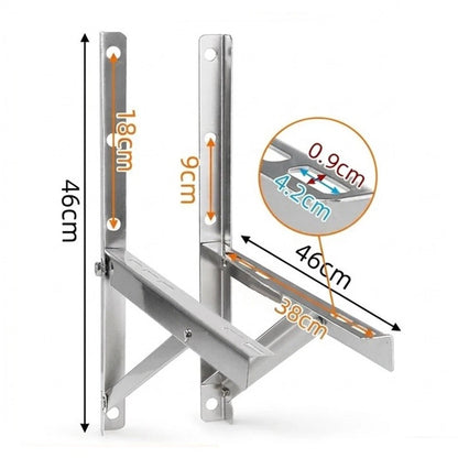 Stainless Steel Mounting Bracket for Split Air Conditioner (Outdoor Use)