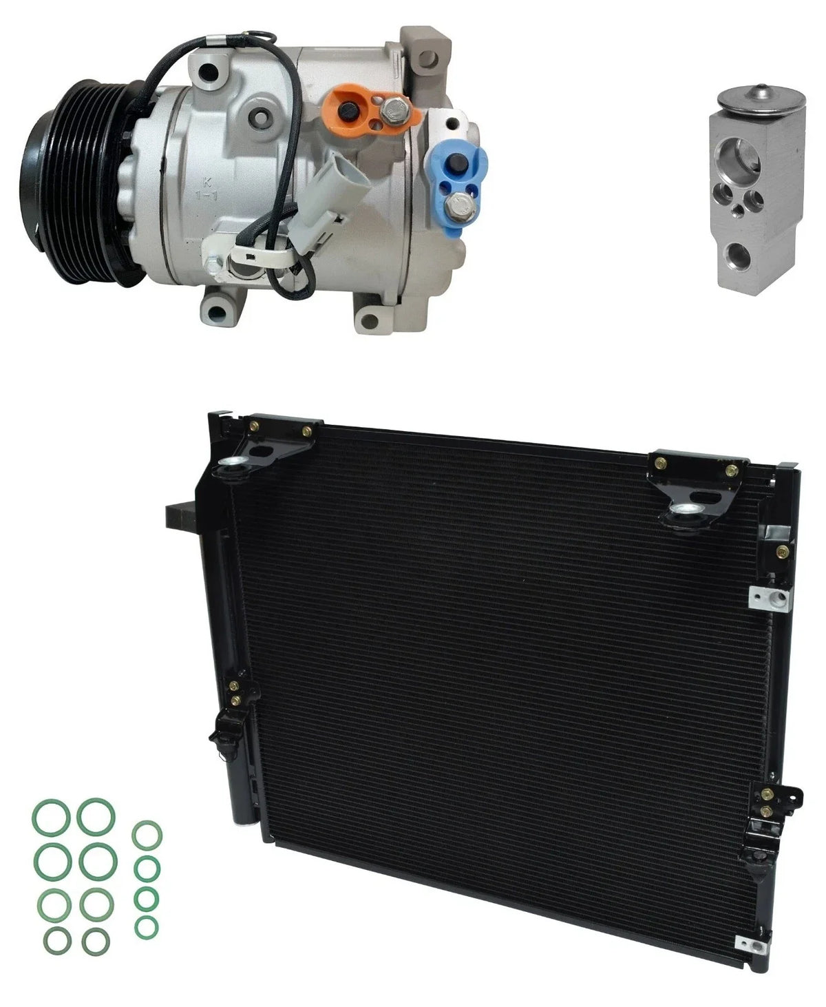 A C Compressor Kit With Condenser for Lexus LX570 5.7L (2020–2024)