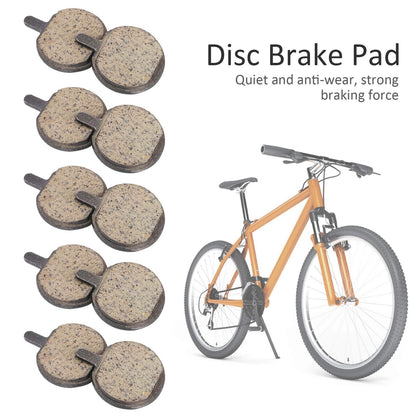 5 Pairs Bicycle Brake Pads for Mountain Bike Scooter