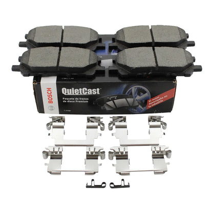 Set of 4 Bosch QuietCast Front Ceramic Brake Pads for RX330 RX350 RX400h (2004–2009)