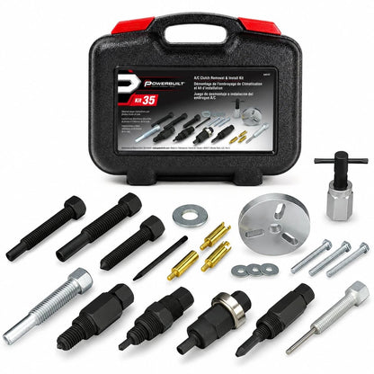 A/C Air Conditioning Clutch Removal Tool Kit for Auto
