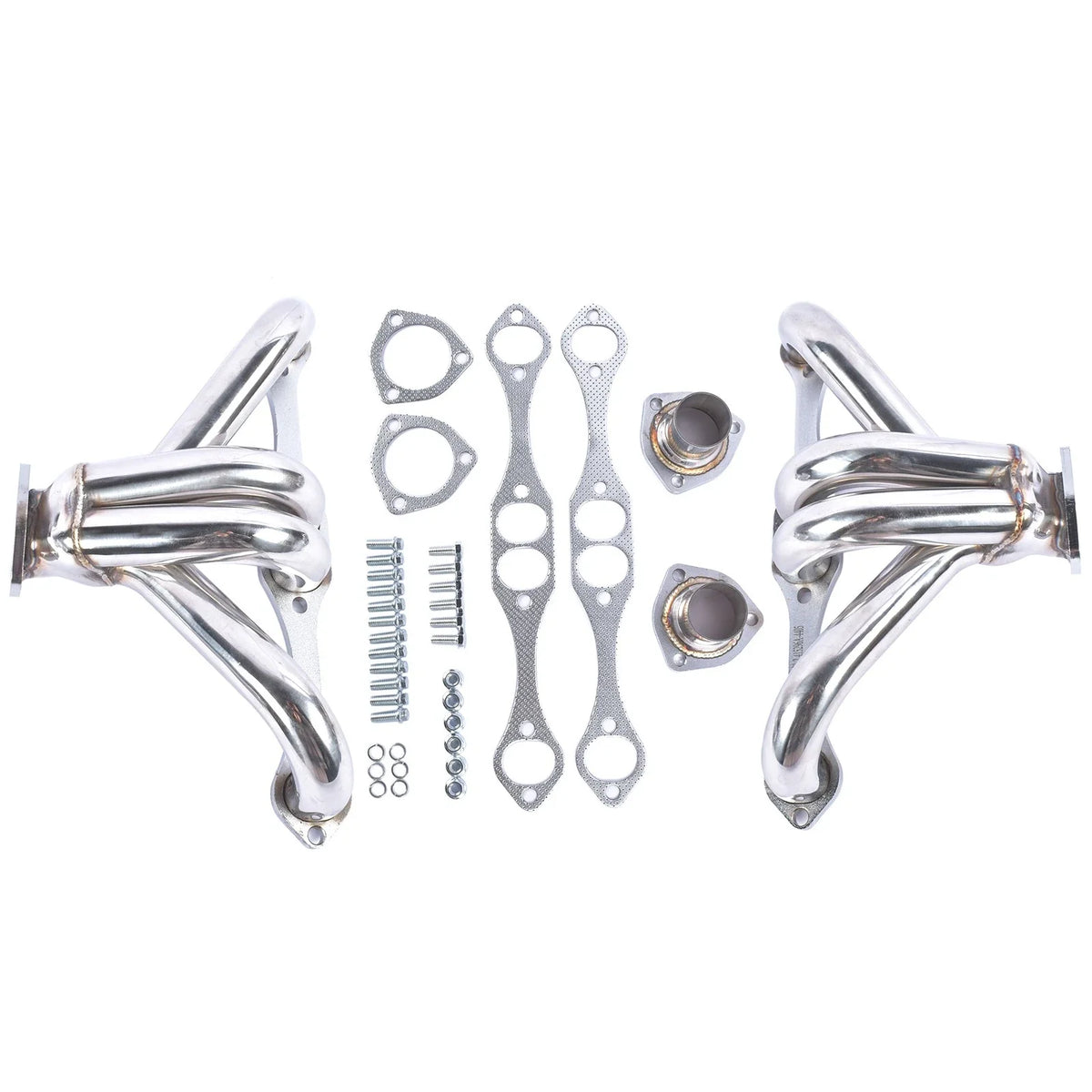Stainless Steel Short Tube Headers for Chevy Small Block V8 (1968–1986)