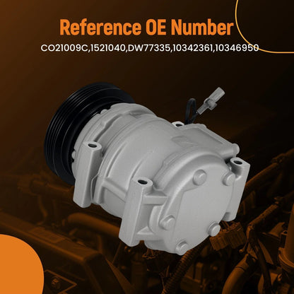 A/C Compressor & Clutch for Toyota Tacoma 2.4L 2.7L (1994–2004) CO21009C 78335