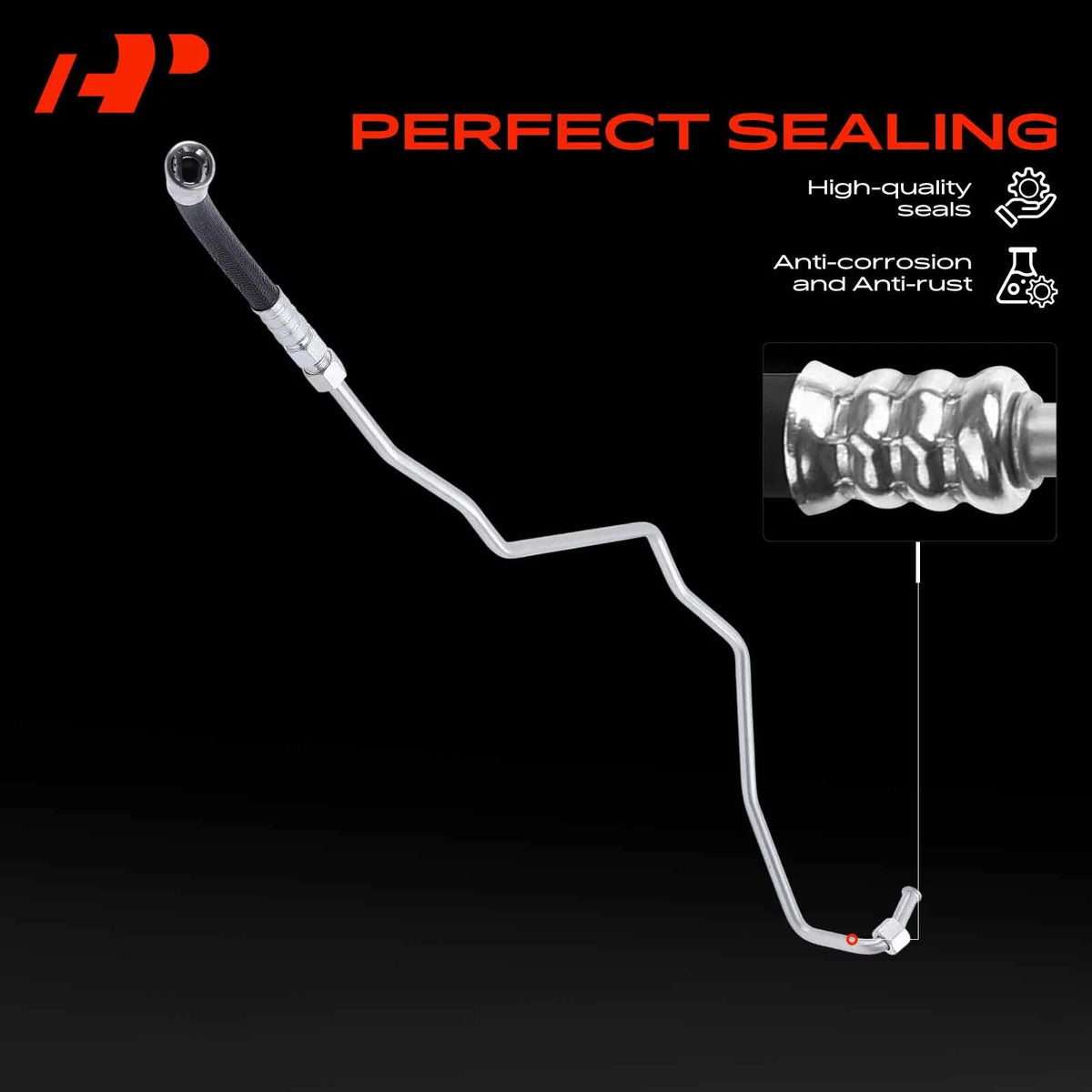 Auto Trans Oil Cooler Line for Dodge Ram 2500 3500 (2005–2009) 52028922AL, 624-892