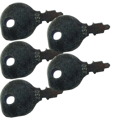 Set of 5 Ignition Switch Keys for Cub Cadet MTD Troy-Bilt