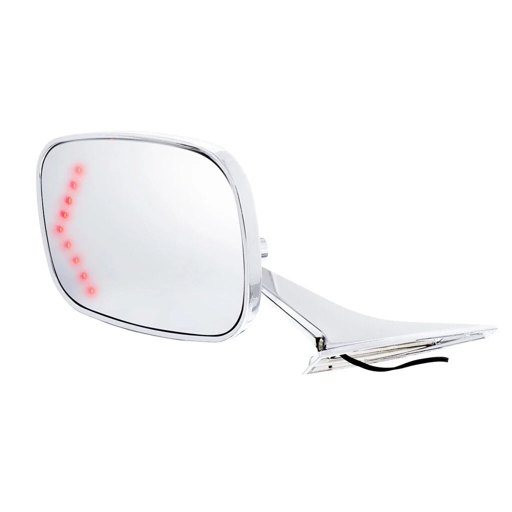 Left Right LED Rear View Door Mirrors for 1968–1972 Chevy Full Size