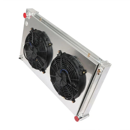 3 Row Radiator with Shroud Fan for Chevy GMC C/K 10/20/30 (1973–1991)