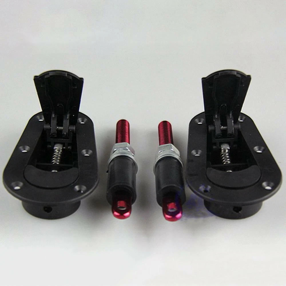 Quick Release Bonnet Lock Hood Pins Latch for Racing Car (No Key)