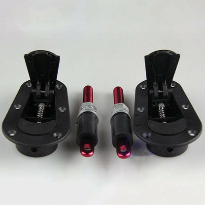 Quick Release Bonnet Lock Hood Pins Latch for Racing Car (No Key)