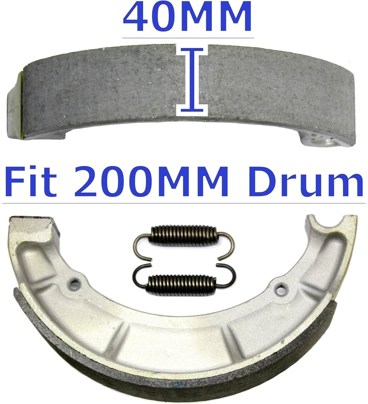 Front Brake Pads & Rear Shoes for Yamaha V Star 650 XVS650A (1998–2010)